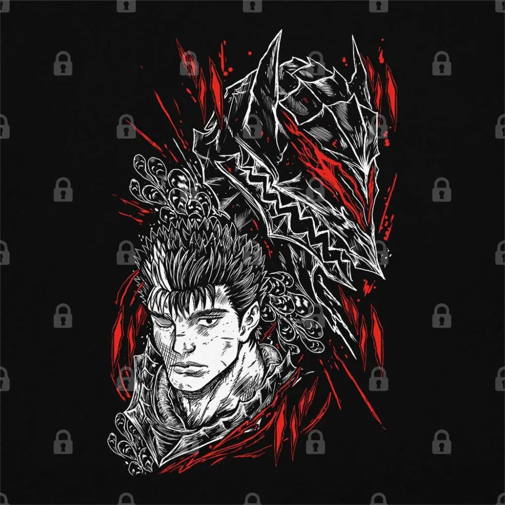 Berserker Armor Oversized T-Shirt Hoodie, Sweatshirt | CiraTrend.com (Image 1)