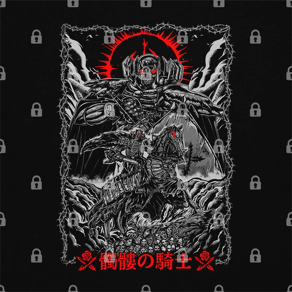 Berserk Skull Night T-Shirt Hoodie, Sweatshirt | CiraTrend.com (Image 1)