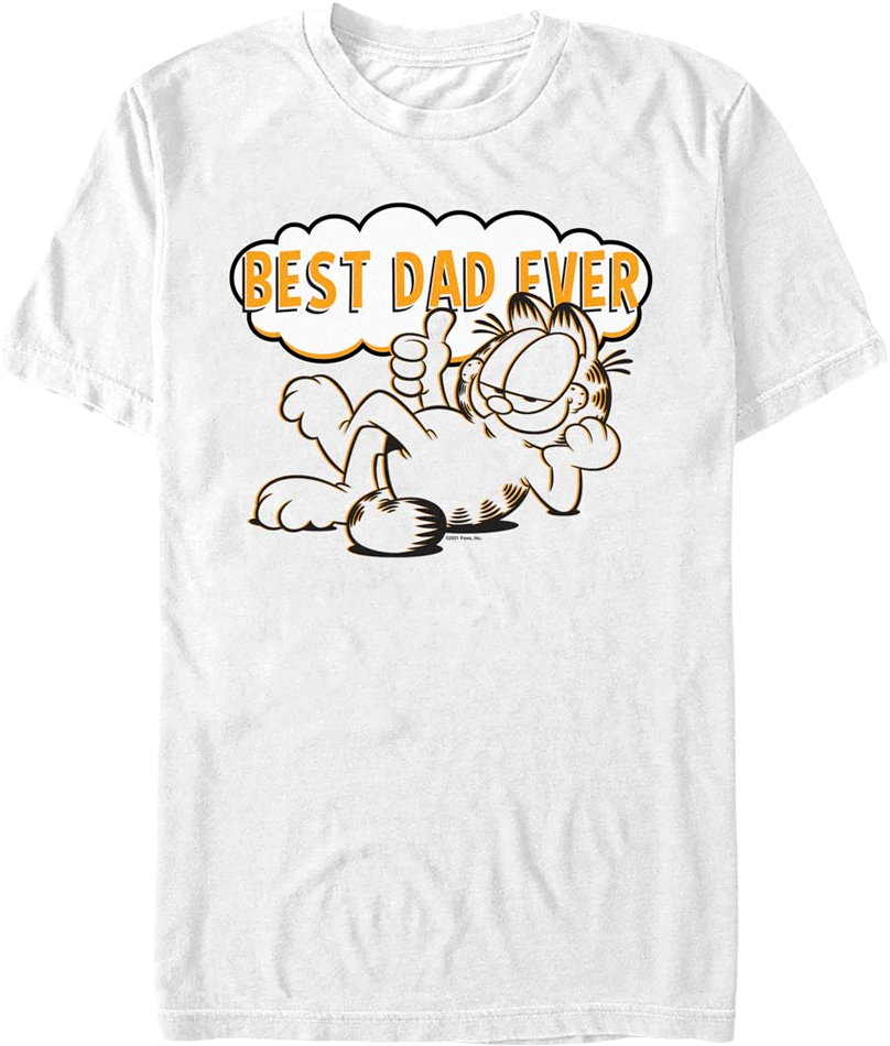 Best Dad Ever Garfield T-Shirt Hoodie, Sweatshirt | CiraTrend.com (Image 1)