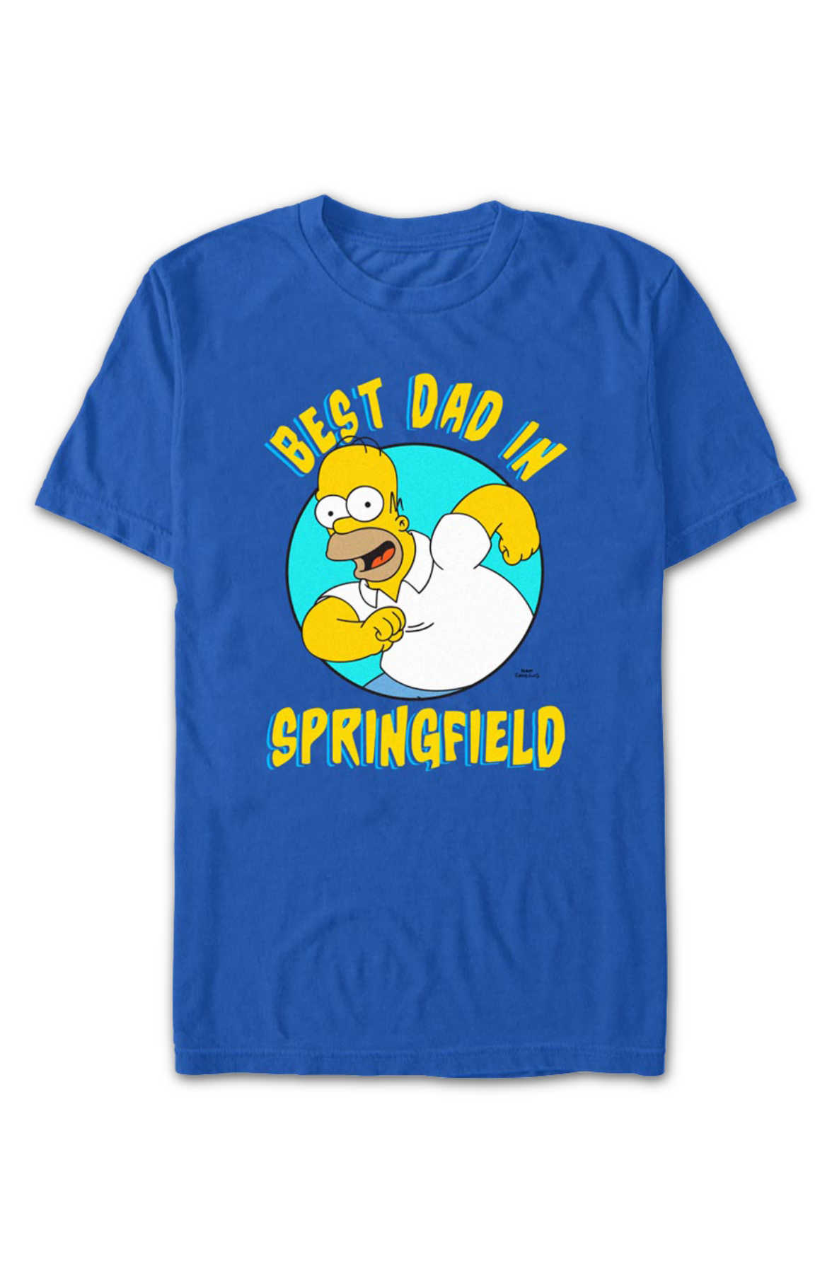 Best Dad In Springfield Simpsons T-Shirt Hoodie, Sweatshirt | CiraTrend.com (Image 2)