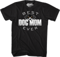 Best Dog Mom Ever T-Shirt Hoodie, Sweatshirt | CiraTrend.com (Image 1)