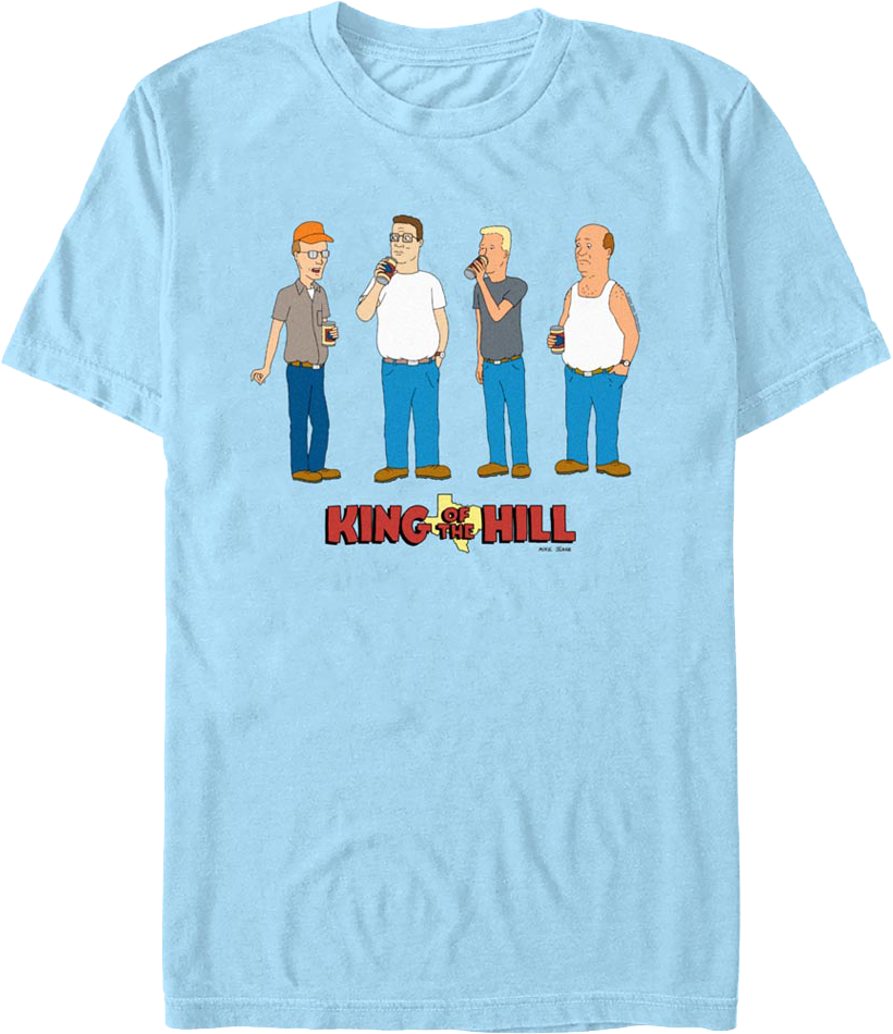 Best Friends King of the Hill T-Shirt Hoodie, Sweatshirt | CiraTrend.com (Image 1)