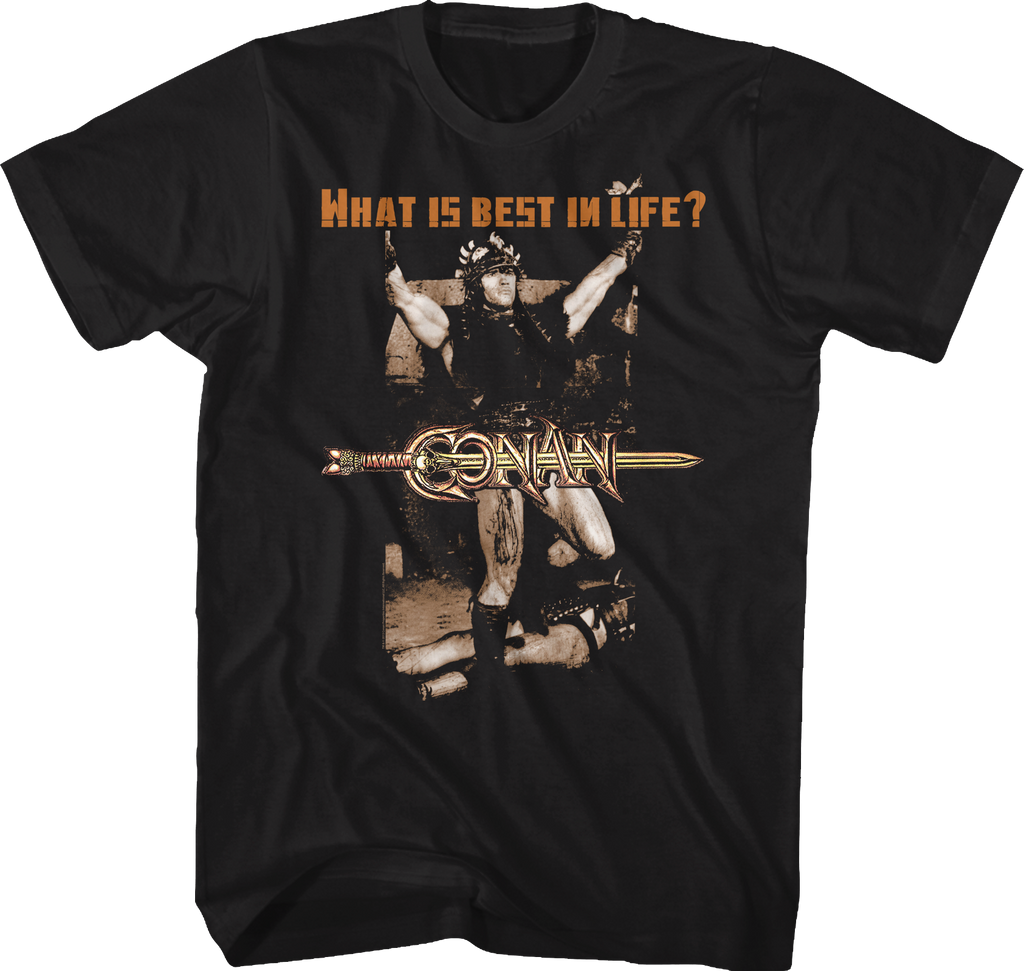 Best In Life Conan the Barbarian T-Shirt Hoodie, Sweatshirt | CiraTrend.com (Image 1)