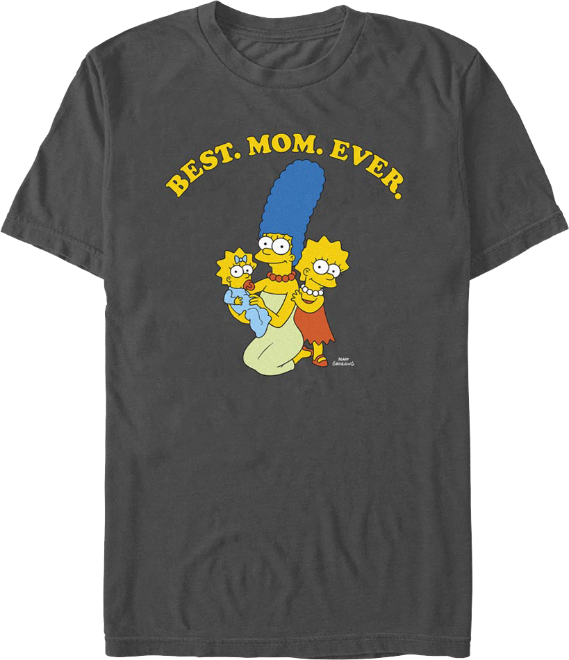 Best Mom Ever Simpsons T-Shirt Hoodie, Sweatshirt | CiraTrend.com (Image 1)