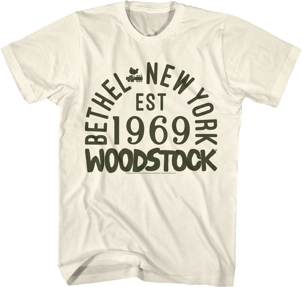 Bethel New York 1969 Woodstock T-Shirt Hoodie, Sweatshirt | CiraTrend.com (Image 1)