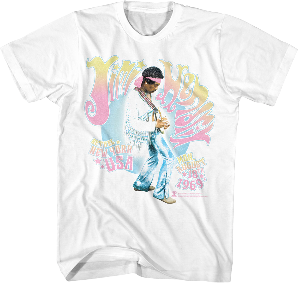 Bethel New York Jimi Hendrix T-Shirt Hoodie, Sweatshirt | CiraTrend.com (Image 1)