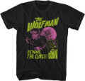 Beware The Curse Wolf Man T-Shirt Hoodie, Sweatshirt | CiraTrend.com (Image 1)