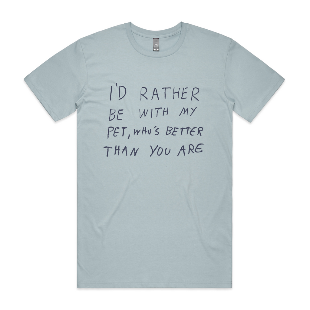 Rather Be WIth My Pet Tee Hoodie, Sweatshirt | CiraTrend.com (Image 1)