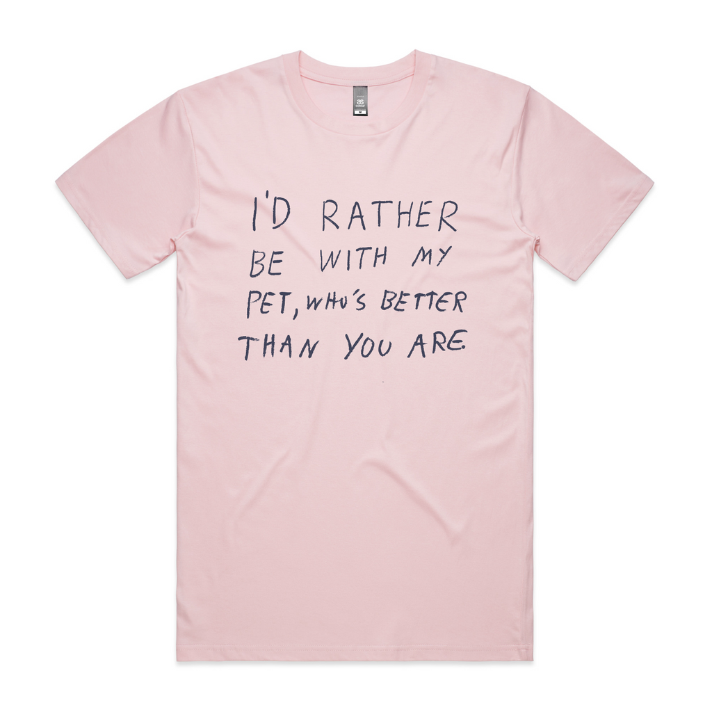 Rather Be WIth My Pet Tee Hoodie, Sweatshirt | CiraTrend.com (Image 2)