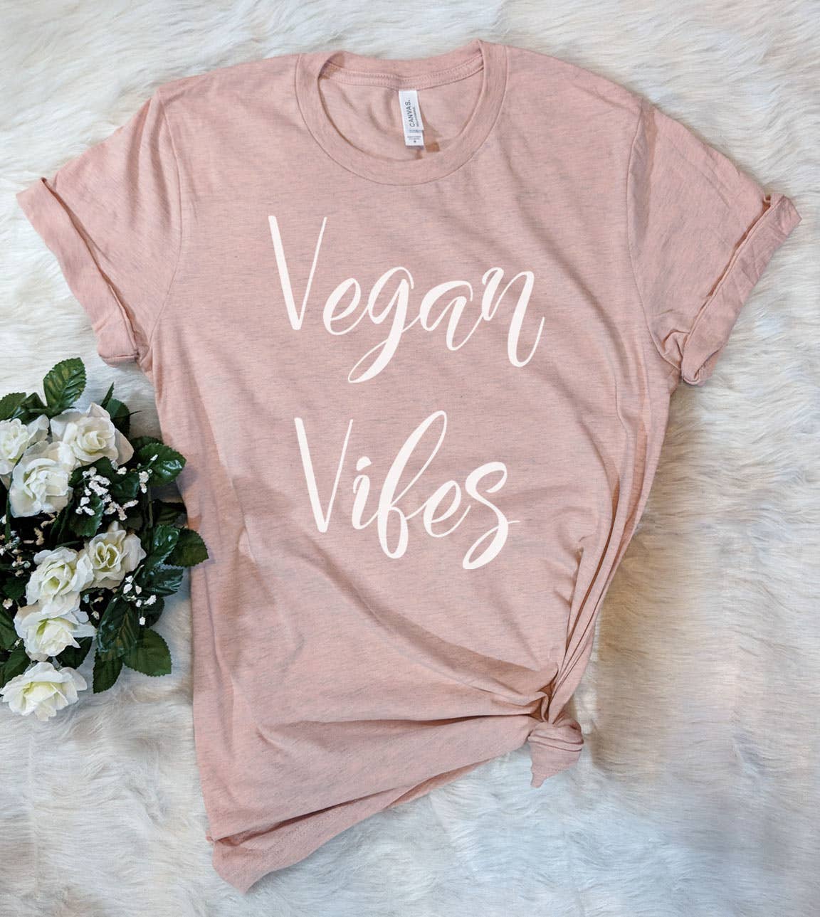 Vegan Vibes - Fun Cute Vegan Silly Funny Nerdy T-Shirt