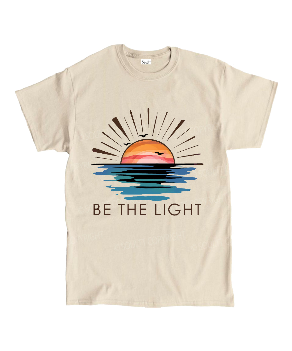 Be The Light Unisex Cotton Christian T-Shirt Style004 Hoodie, Sweatshirt | CiraTrend.com (Image 4)