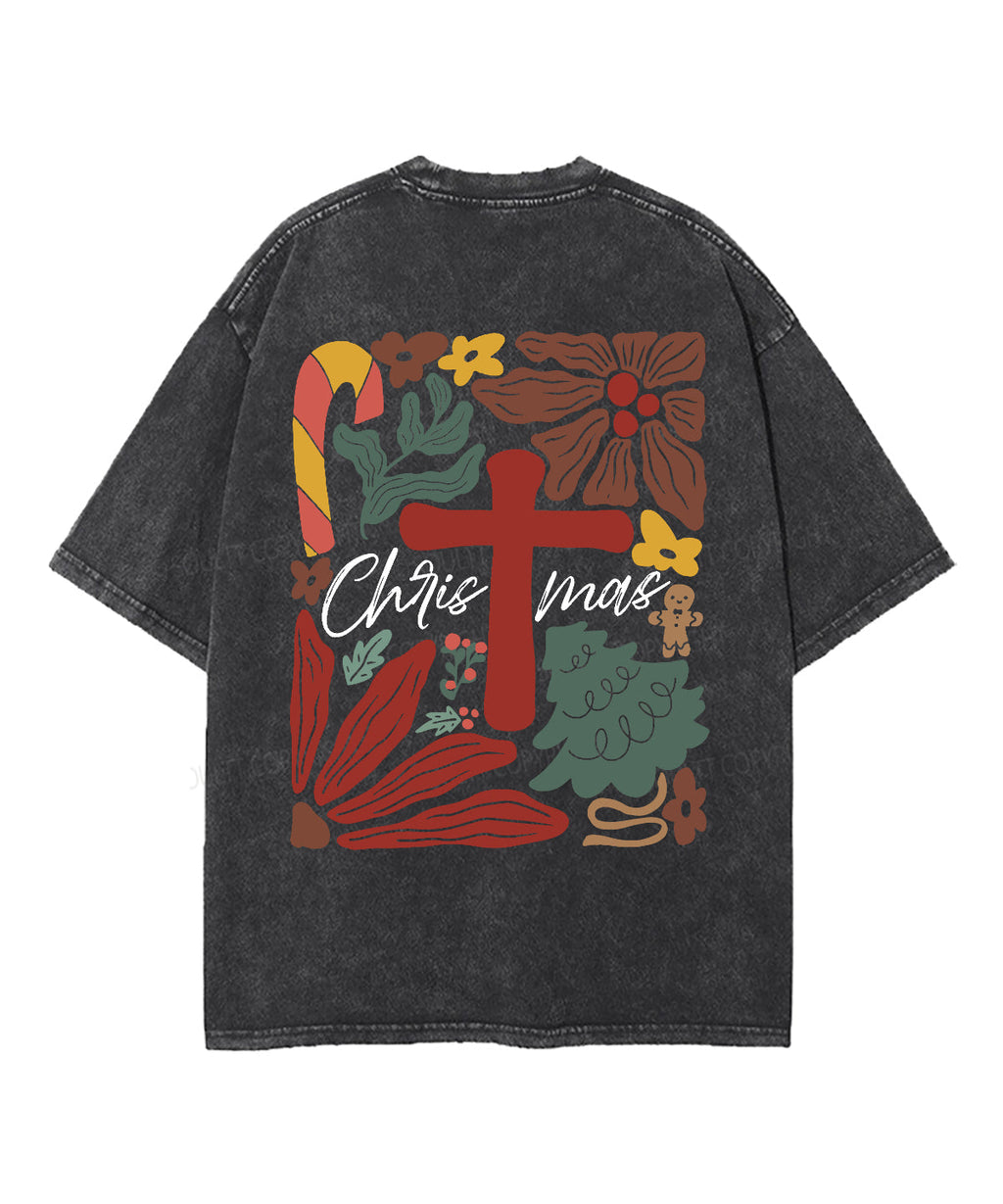 Merry Christmas Washed Christian T-shirt Style011 Hoodie, Sweatshirt | CiraTrend.com (Image 5)