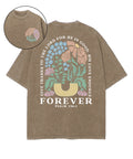 Give Thanks To The Lord Forever Double Sided Washed Christian T-shirt Hoodie, Sweatshirt | CiraTrend.com (Image 1)