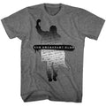 Breakfast Club Mens S/S T-Shirt - Silhouette Note - Heather Graphite Heather Hoodie, Sweatshirt | CiraTrend.com
