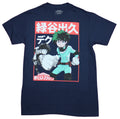 My Hero Academia Mens T-Shirt - Deku Kanji Color Character Box Hoodie, Sweatshirt | CiraTrend.com