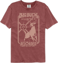 Big Buck Hunter Monochrome Target Comfort Colors Brand T-Shirt Hoodie, Sweatshirt | CiraTrend.com (Image 1)