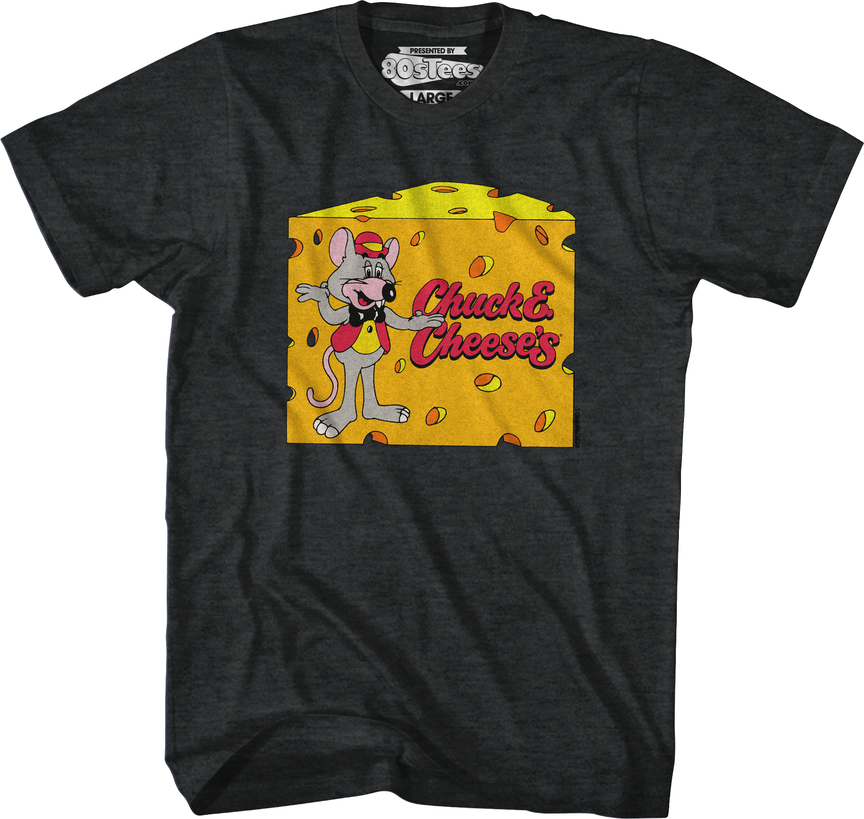 Big Cheese Chuck E. Cheese T-Shirt Hoodie, Sweatshirt | CiraTrend.com (Image 1)