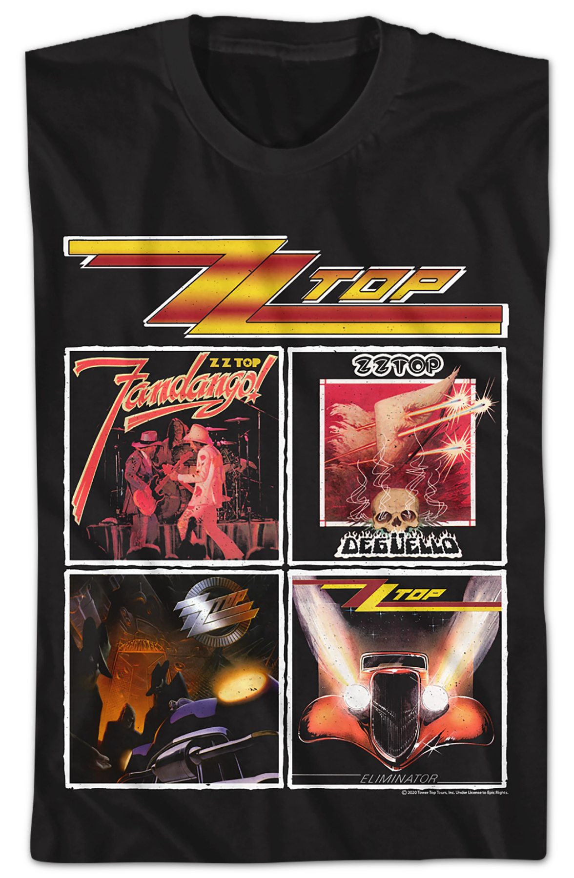 Big Four ZZ Top T-Shirt Hoodie, Sweatshirt | CiraTrend.com (Image 2)