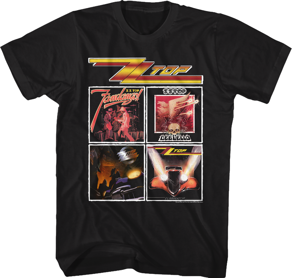 Big Four ZZ Top T-Shirt Hoodie, Sweatshirt | CiraTrend.com (Image 1)