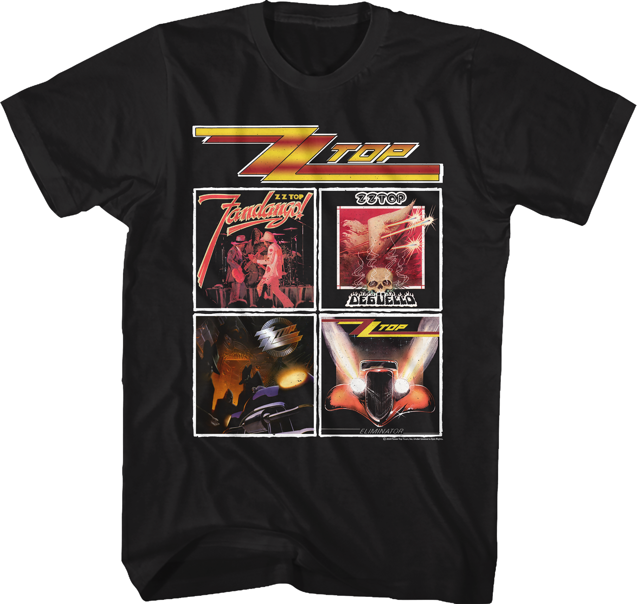 Big Four ZZ Top T-Shirt Hoodie, Sweatshirt | CiraTrend.com (Image 1)