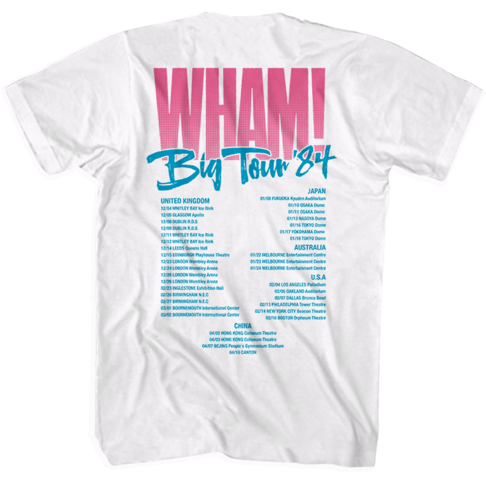Big Tour 84 Wham T-Shirt Hoodie, Sweatshirt | CiraTrend.com (Image 3)