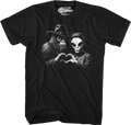 Bigfoot & Alien Love T-Shirt Hoodie, Sweatshirt | CiraTrend.com (Image 1)
