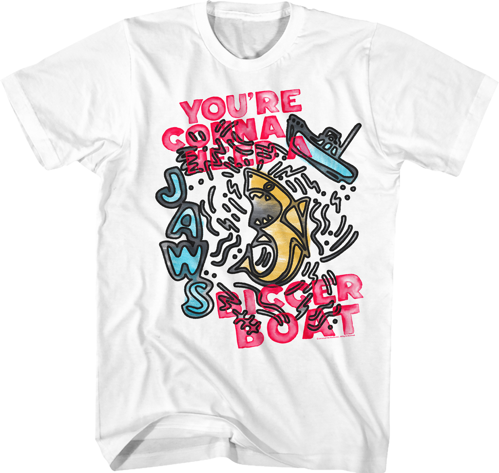 Bigger Sketch Jaws T-Shirt Hoodie, Sweatshirt | CiraTrend.com (Image 1)