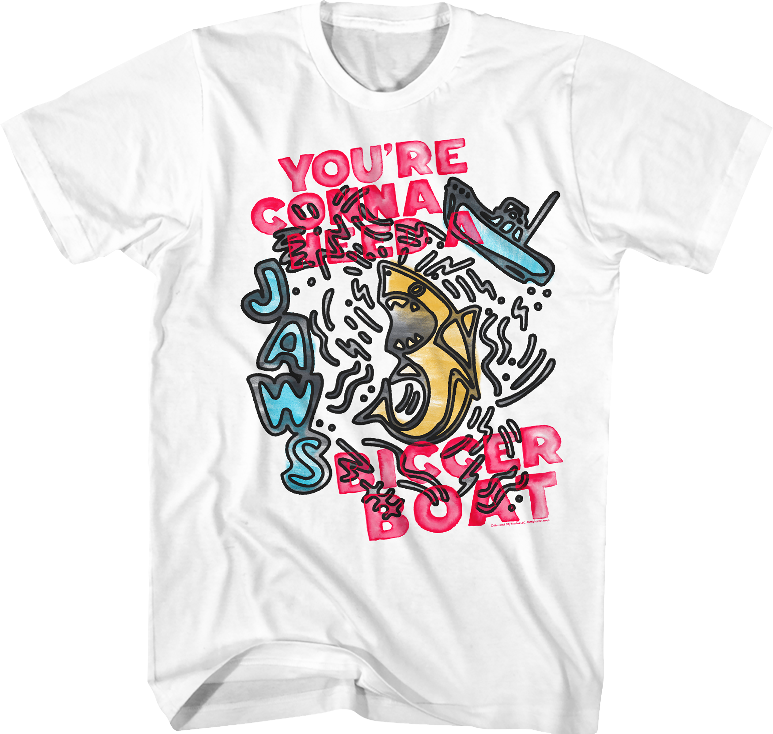 Bigger Sketch Jaws T-Shirt Hoodie, Sweatshirt | CiraTrend.com (Image 1)