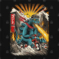 Bikezilla T-Shirt Hoodie, Sweatshirt | CiraTrend.com (Image 1)
