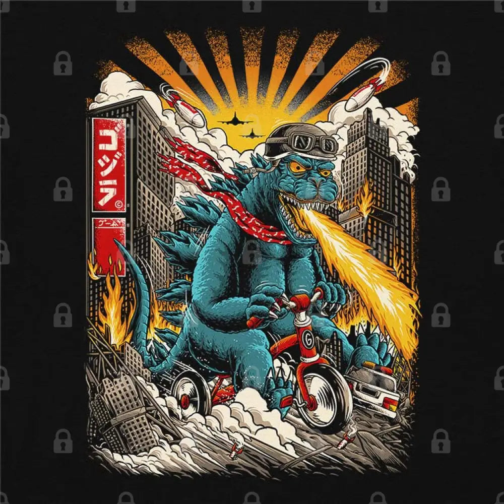 Bikezilla T-Shirt Hoodie, Sweatshirt | CiraTrend.com (Image 1)