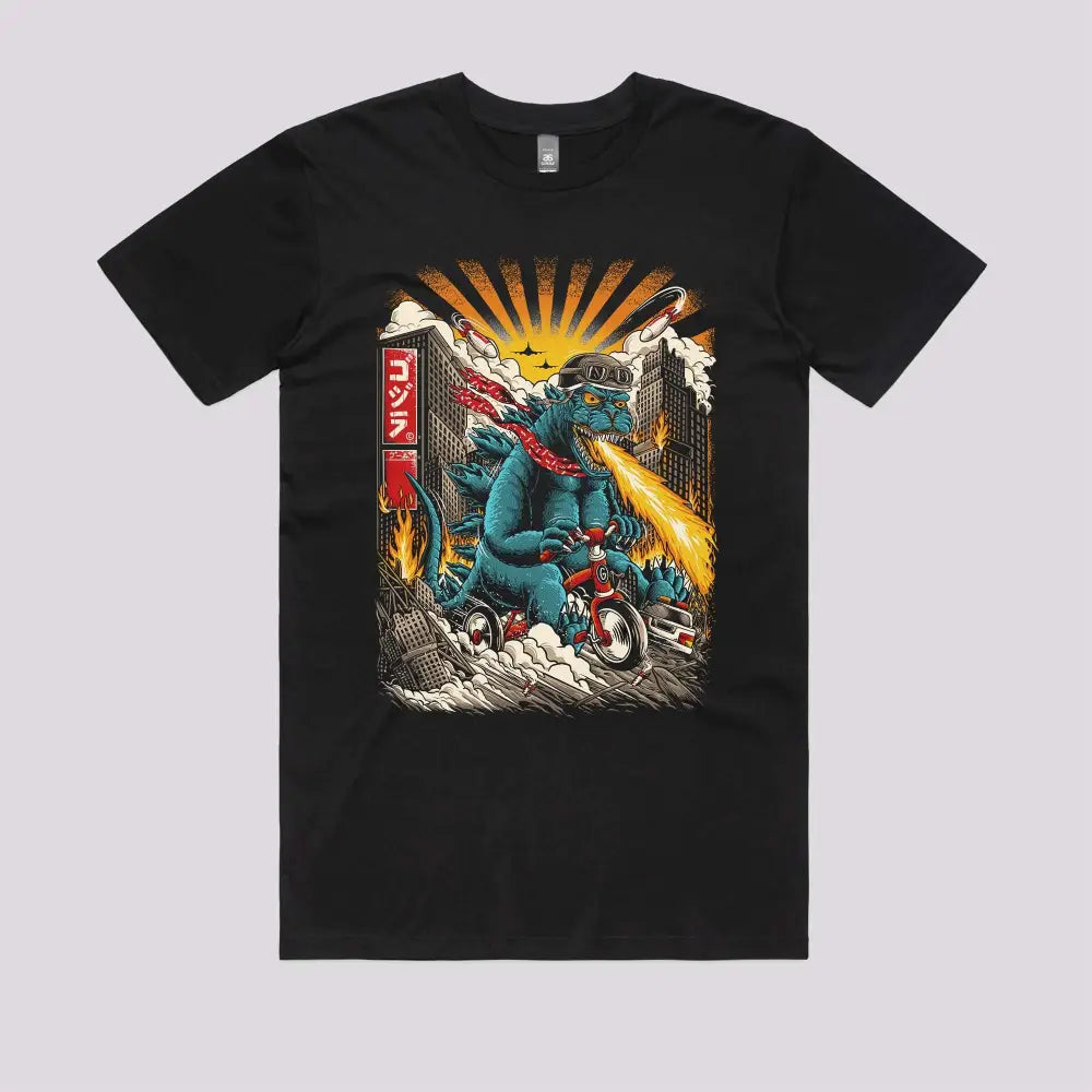 Bikezilla T-Shirt Hoodie, Sweatshirt | CiraTrend.com (Image 2)