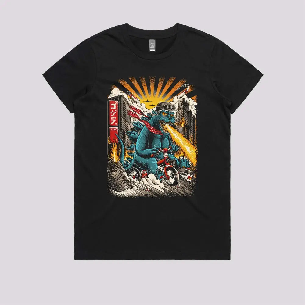 Bikezilla T-Shirt Hoodie, Sweatshirt | CiraTrend.com (Image 3)