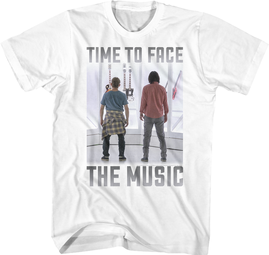 Bill and Ted Time to Face the Music T-Shirt Hoodie, Sweatshirt | CiraTrend.com (Image 1)