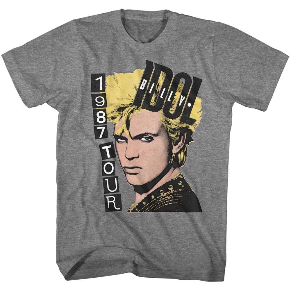 Billy Idol 1987 Tour Boyfriend Tee Hoodie, Sweatshirt | CiraTrend.com (Image 2)