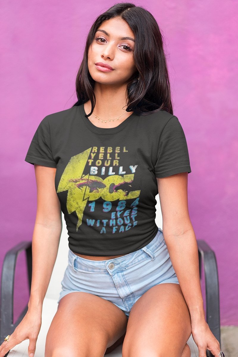 Billy Idol Eyeballs Tour Boyfriend Tee Hoodie, Sweatshirt | CiraTrend.com (Image 1)