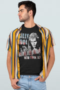 Billy Idol NY '83 Flag-Ish T-Shirt Hoodie, Sweatshirt | CiraTrend.com (Image 1)