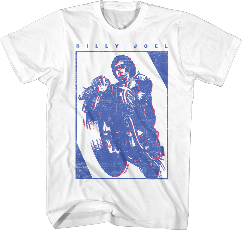 Billy Joel Motorcycle T-Shirt Hoodie, Sweatshirt | CiraTrend.com (Image 1)