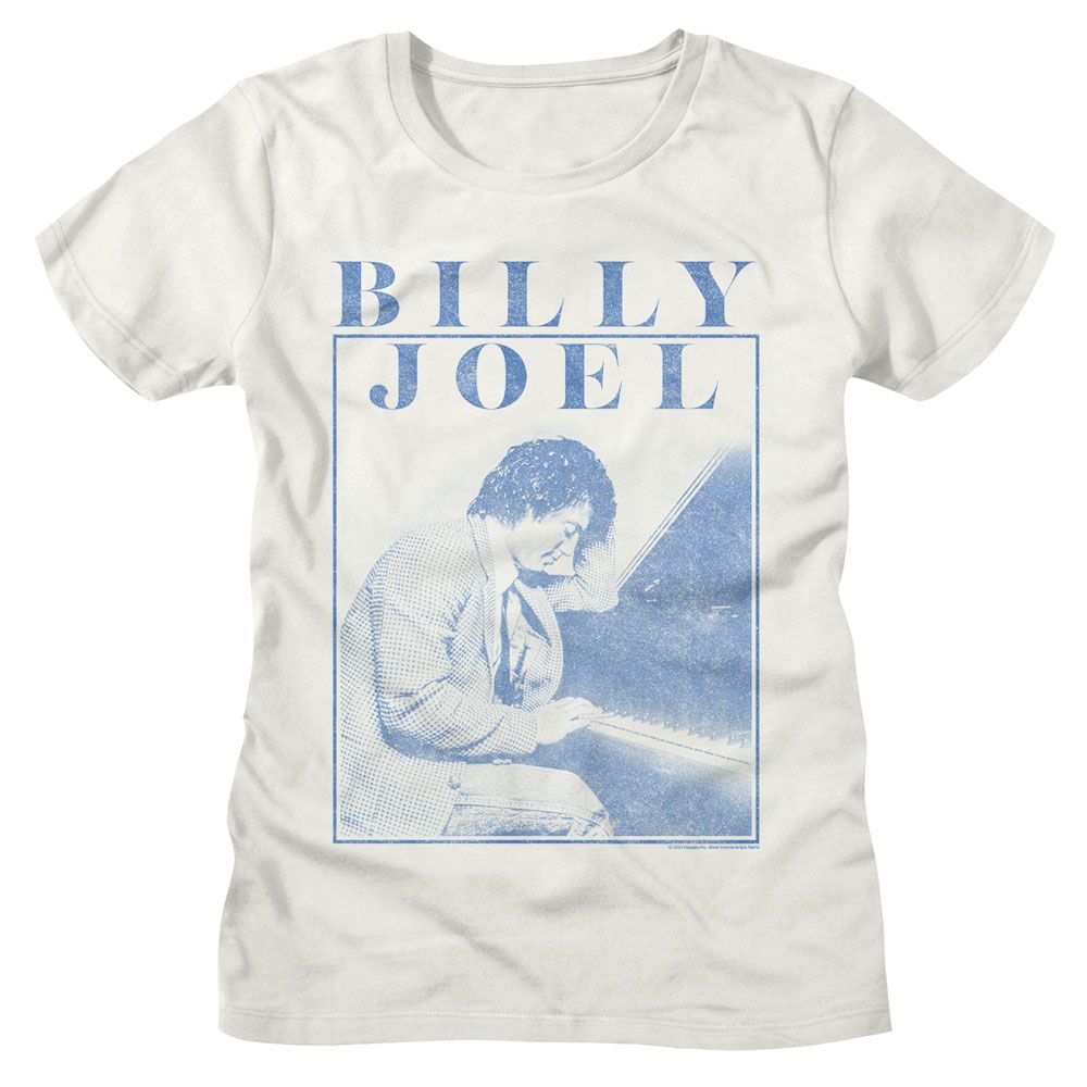 Billy Joel - Playing Piano Photo Womens T-Shirt Hoodie, Sweatshirt | CiraTrend.com