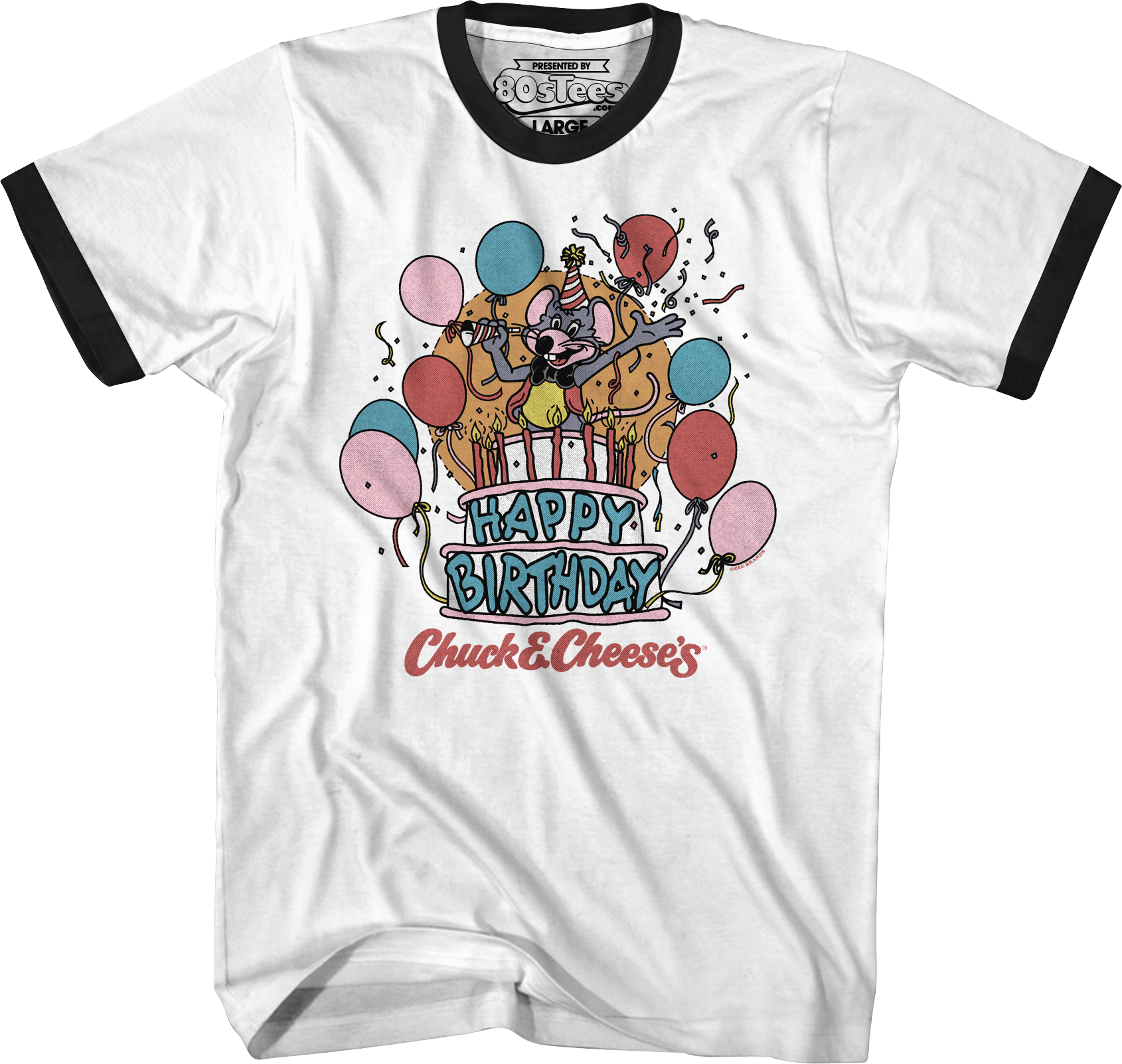 Birthday Celebration Chuck E. Cheese T-Shirt Hoodie, Sweatshirt | CiraTrend.com (Image 3)