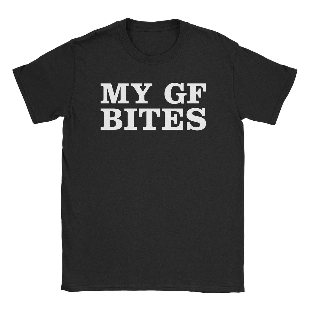 My GF Bites T-Shirt Hoodie, Sweatshirt | CiraTrend.com (Image 4)