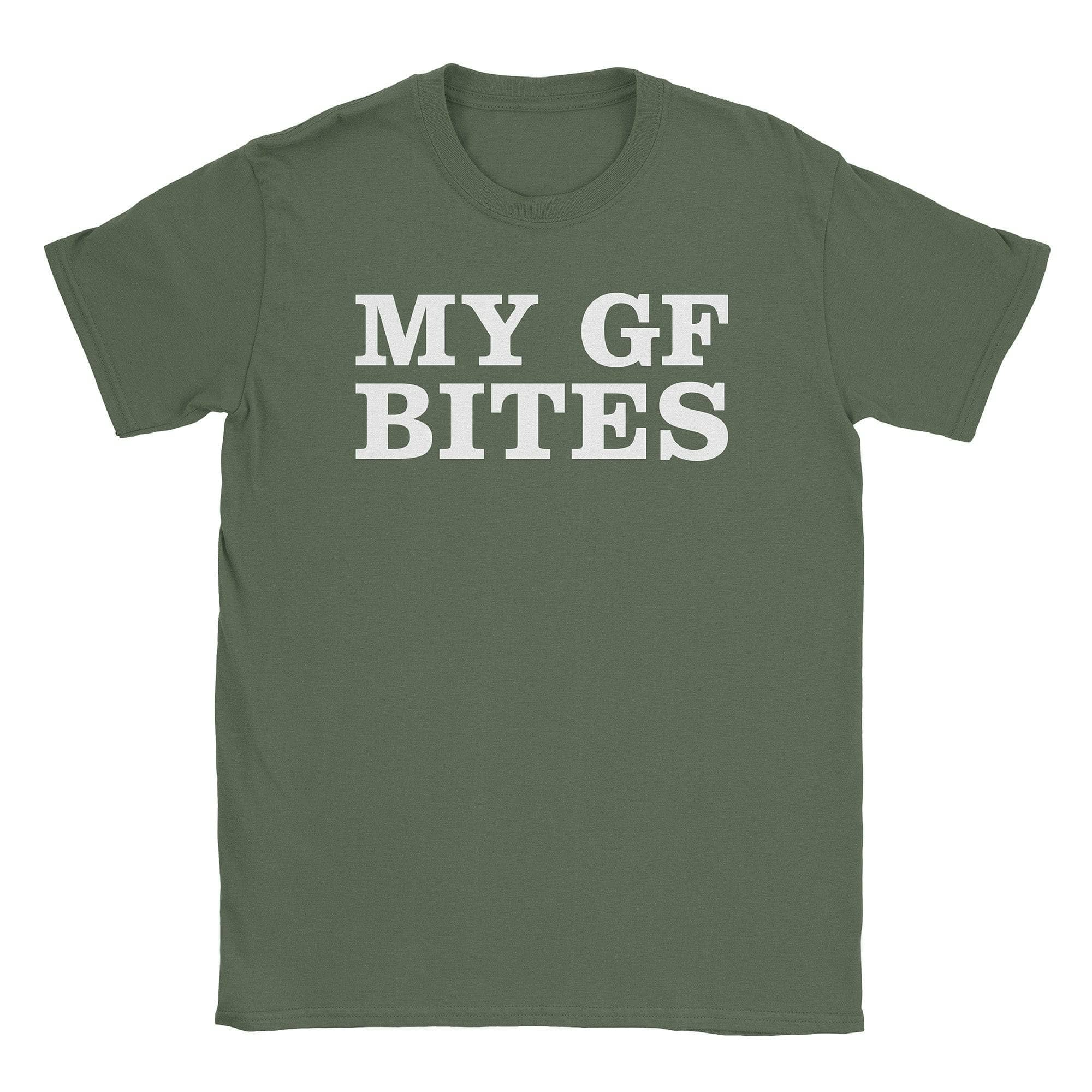 My GF Bites T-Shirt Hoodie, Sweatshirt | CiraTrend.com (Image 5)