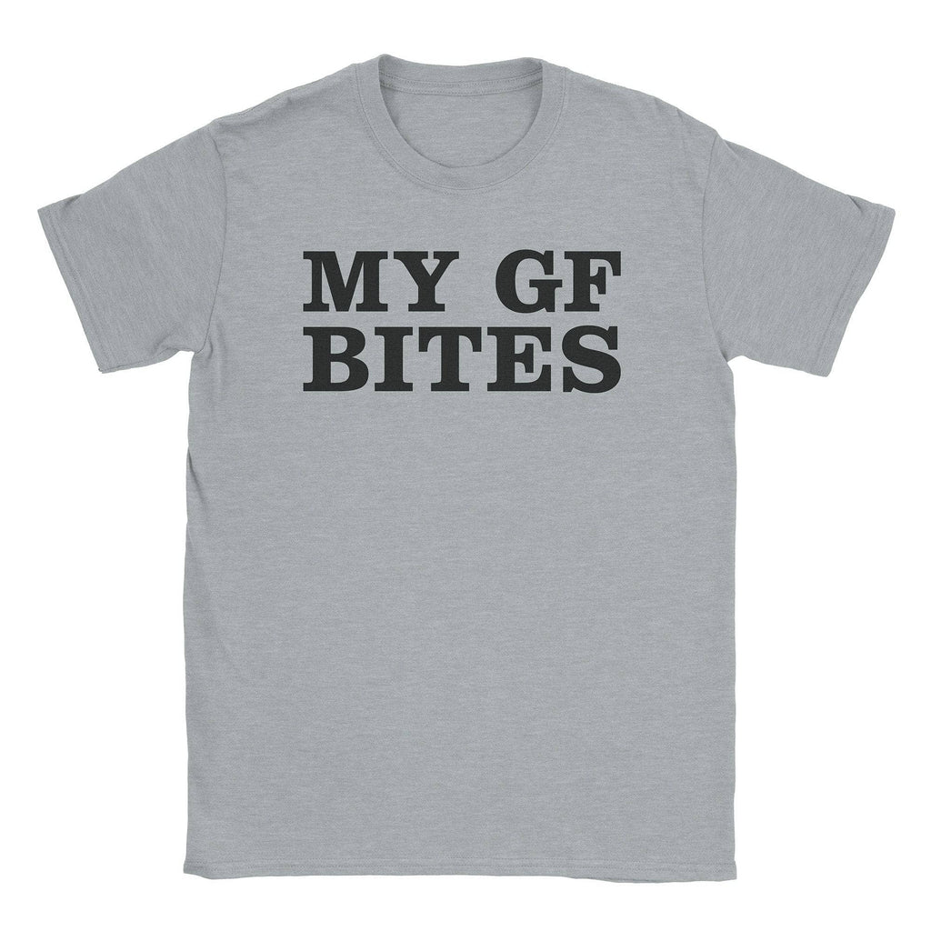 My GF Bites T-Shirt Hoodie, Sweatshirt | CiraTrend.com (Image 1)