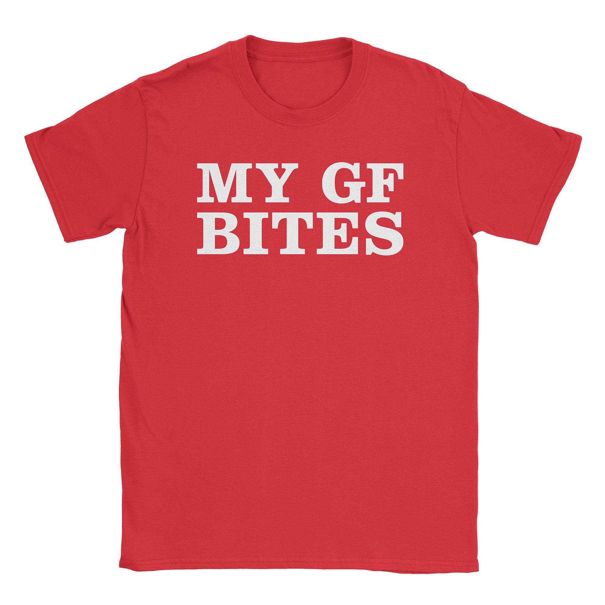 My GF Bites T-Shirt Hoodie, Sweatshirt | CiraTrend.com (Image 3)