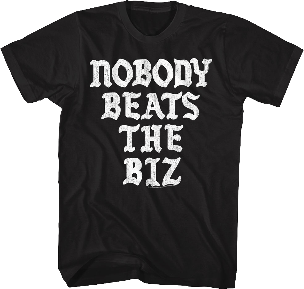 Biz Markie Nobody Beats The Biz T-Shirt Hoodie, Sweatshirt | CiraTrend.com (Image 1)