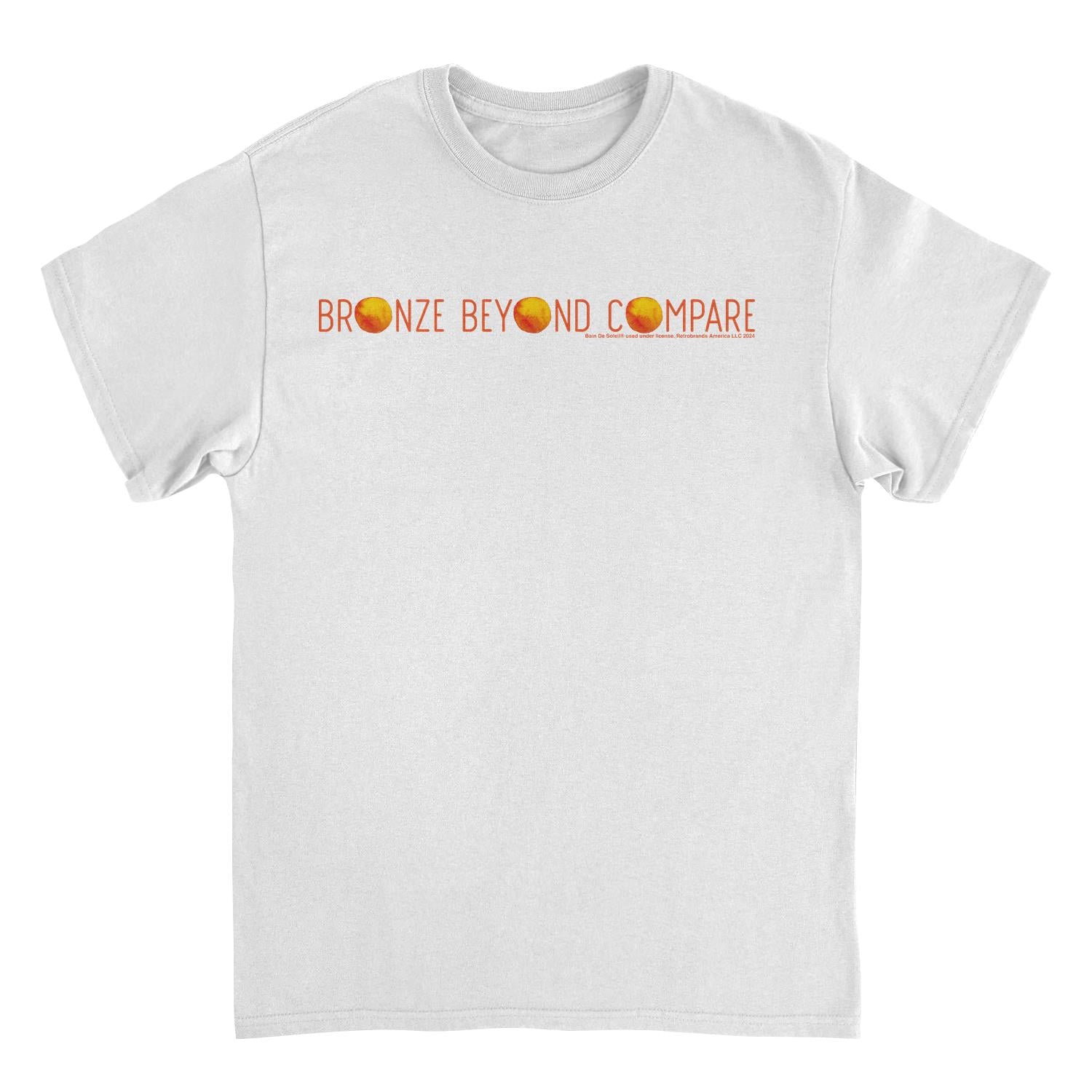 Bain De Soleil Bronze Beyond Compare Retro Sunscreen Mens T Shirt White Hoodie, Sweatshirt | CiraTrend.com (Image 1)
