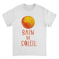 Bain De Soleil Orange Water Colour Sun Retro Sunscreen Mens T Shirt White Hoodie, Sweatshirt | CiraTrend.com (Image 1)