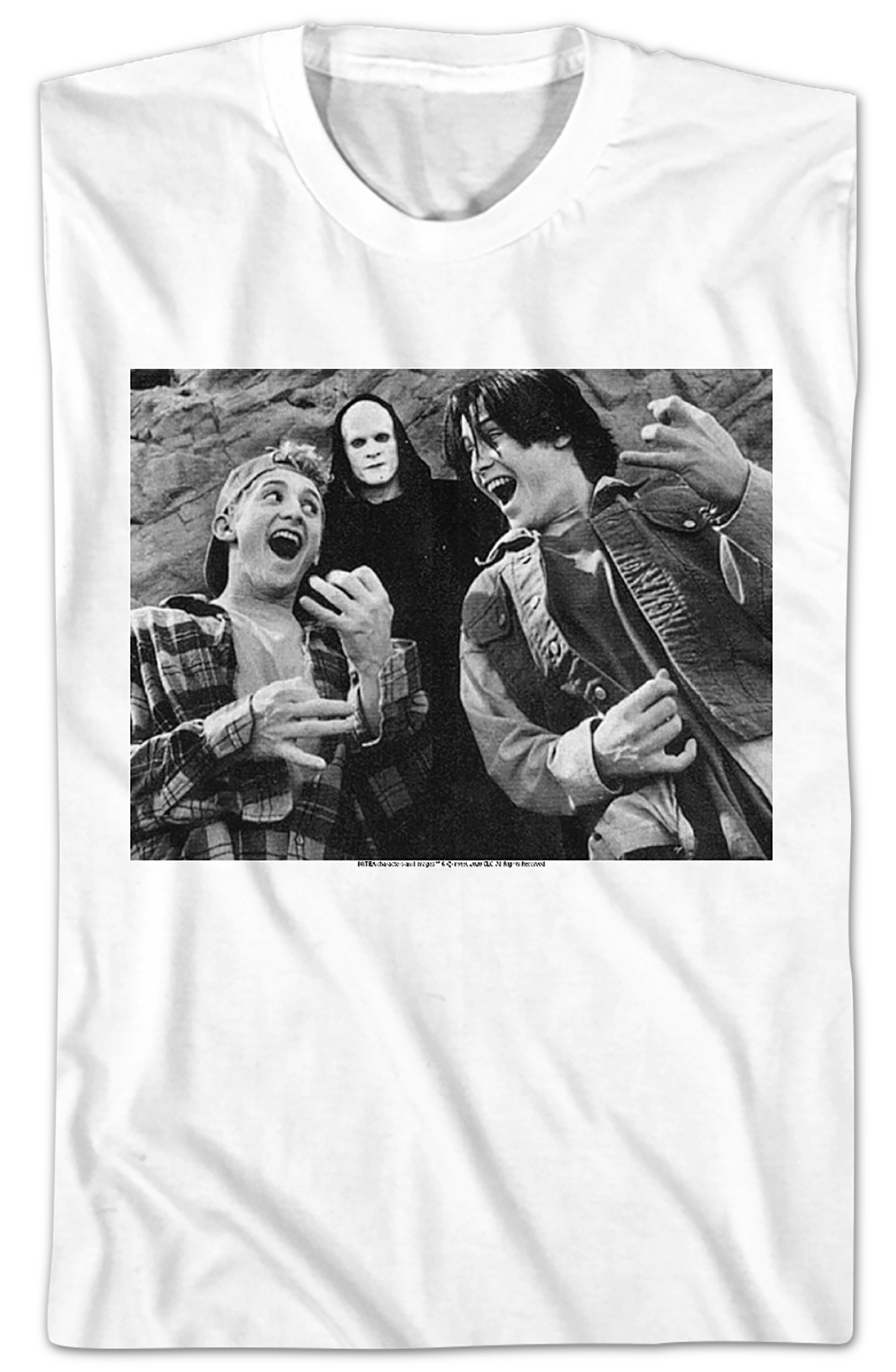 Black and White Air Guitars Bill and Ted T-Shirt Hoodie, Sweatshirt | CiraTrend.com (Image 2)