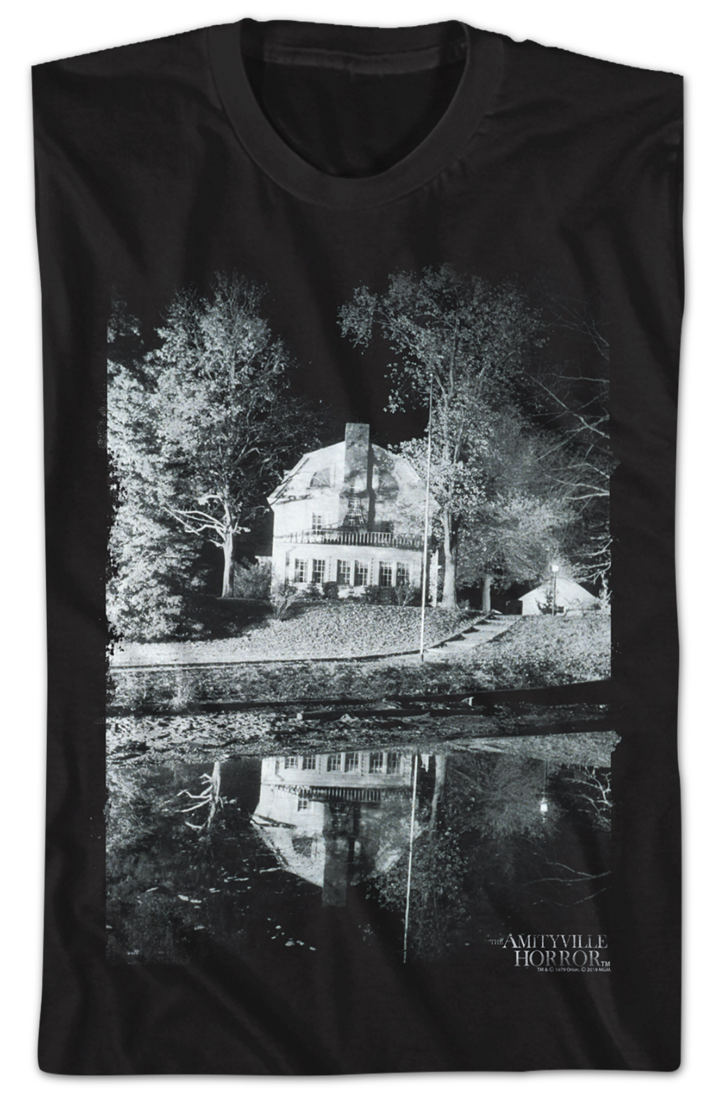 Black and White Amityville Horror T-Shirt Hoodie, Sweatshirt | CiraTrend.com (Image 2)