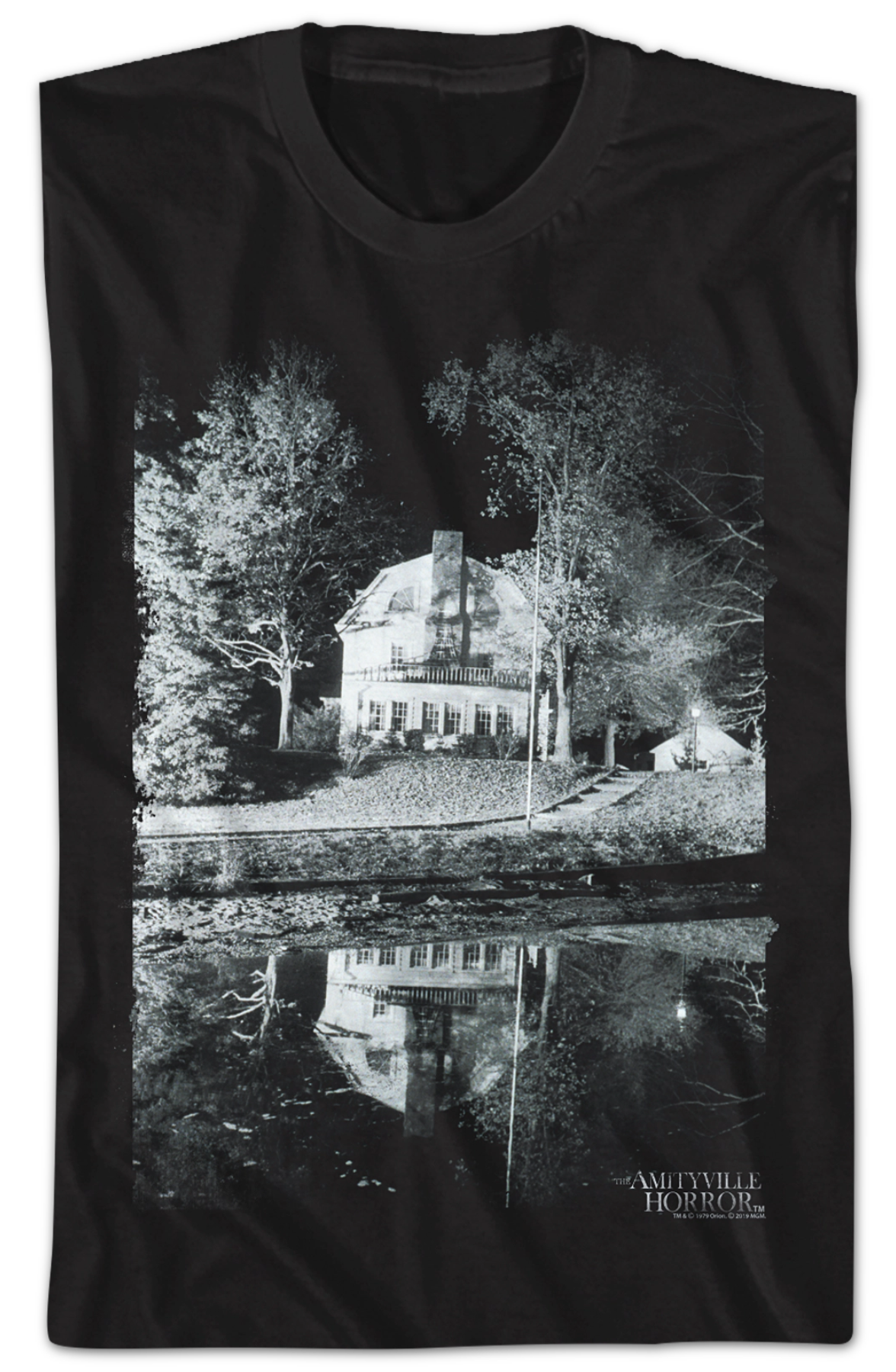 Black and White Amityville Horror T-Shirt Hoodie, Sweatshirt | CiraTrend.com (Image 2)