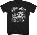 Black And White Band Photo Motley Crue T-Shirt Hoodie, Sweatshirt | CiraTrend.com (Image 1)